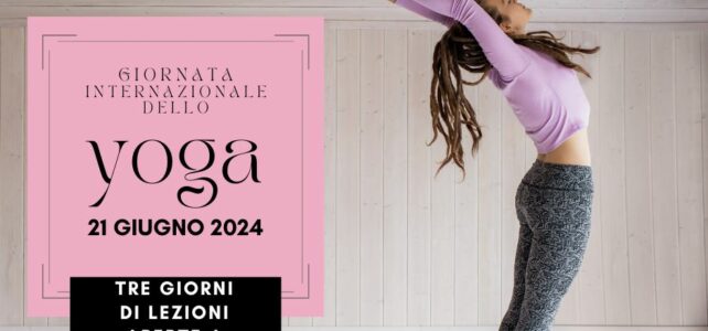 GIORNATA INTERNAZIONALE DELLO YOGA